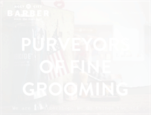 Tablet Screenshot of holycitybarber.com
